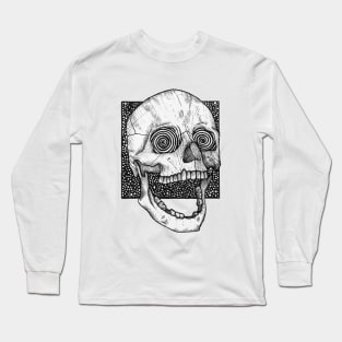 Screaming by Skye Rain Art Long Sleeve T-Shirt